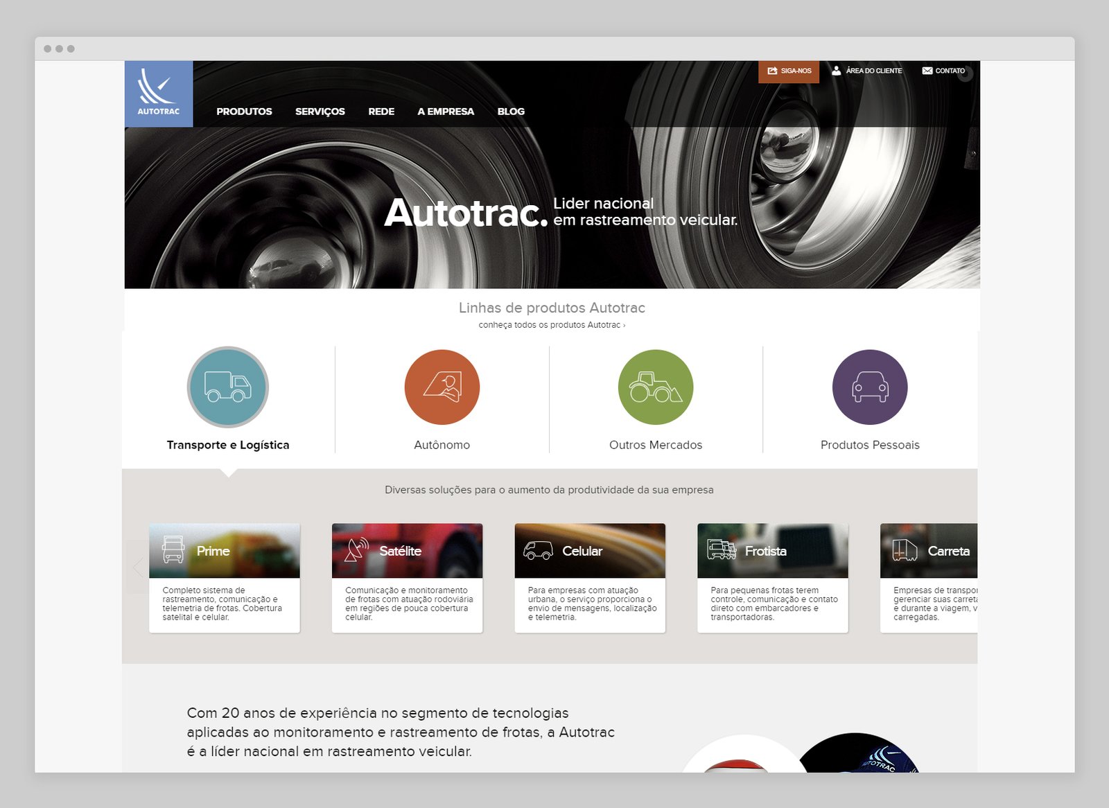 Clicktime Design e Marketing Digital - Autotrac